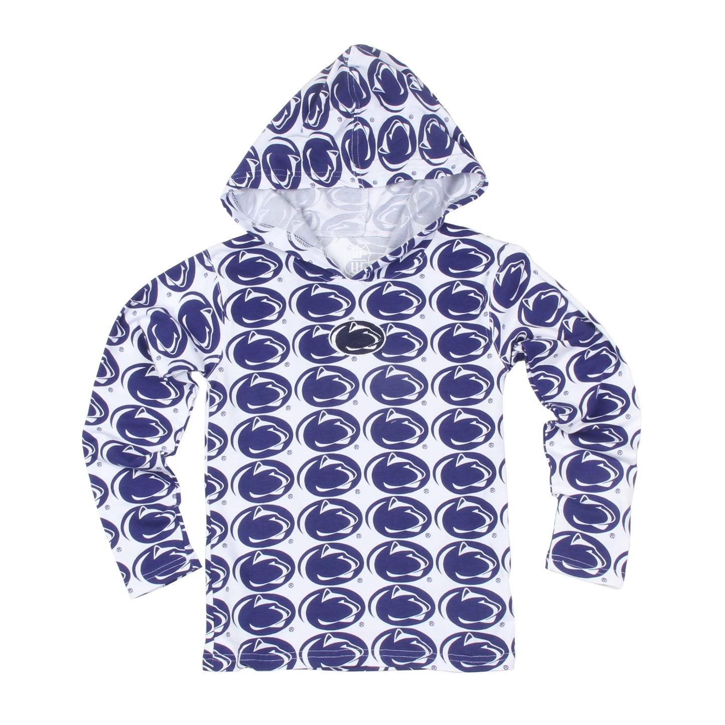 Penn State Nittany Lions Wes and Willy Kids All Over Team Logo Long Sleeve T-Shirt