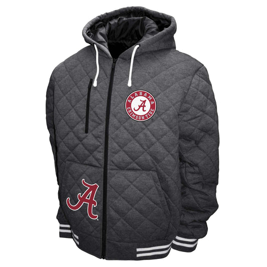 Alabama Crimson Tide Franchise Club Mens Quilted Jacket