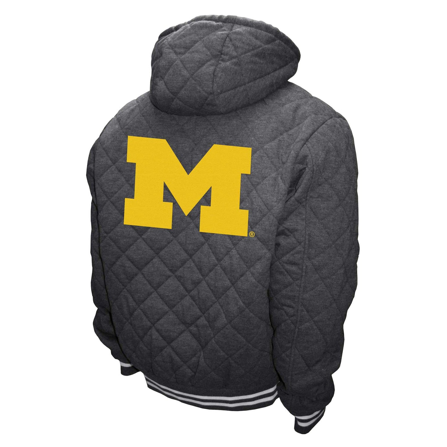 Michigan Wolverines Franchise Club Mens Quilted Jacket