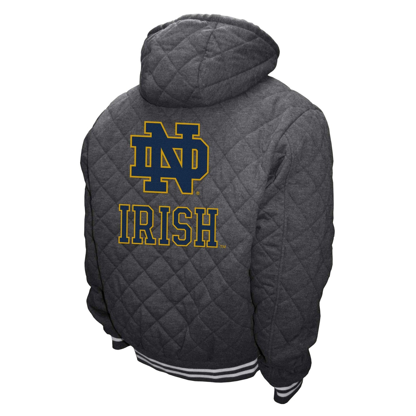 Notre Dame Fighting Irish Franchise Club Mens Quilted Jacket