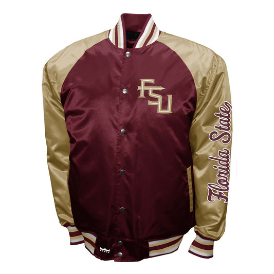 Florida State Seminoles Franchise Club Mens The Game Satin Jacket