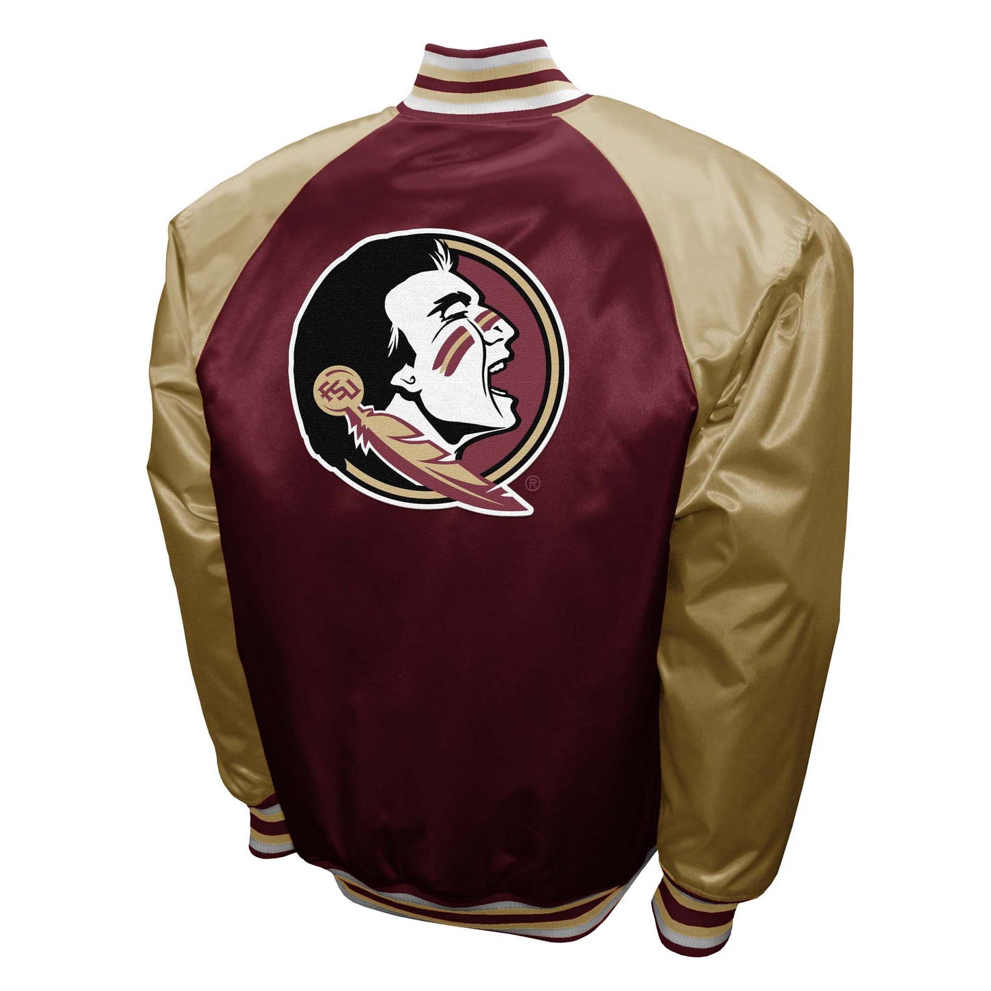 Florida State Seminoles Franchise Club Mens The Game Satin Jacket