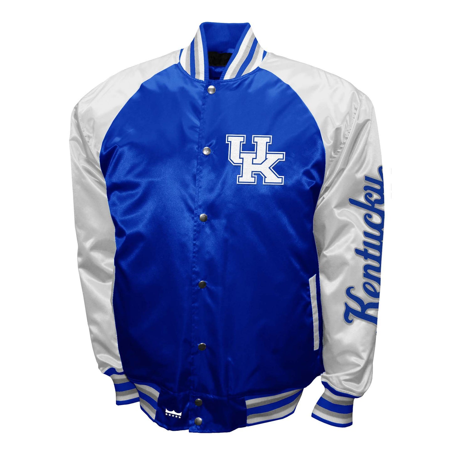 Kentucky Wildcats Franchise Club Mens The Game Satin Jacket