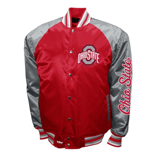 Ohio State Buckeyes Franchise Club Mens The Game Satin Jacket