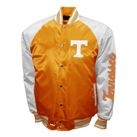 Tennessee Volunteers Franchise Club Mens The Game Satin Jacket