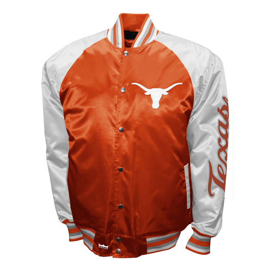 Texas Longhorns Franchise Club Mens The Game Satin Jacket