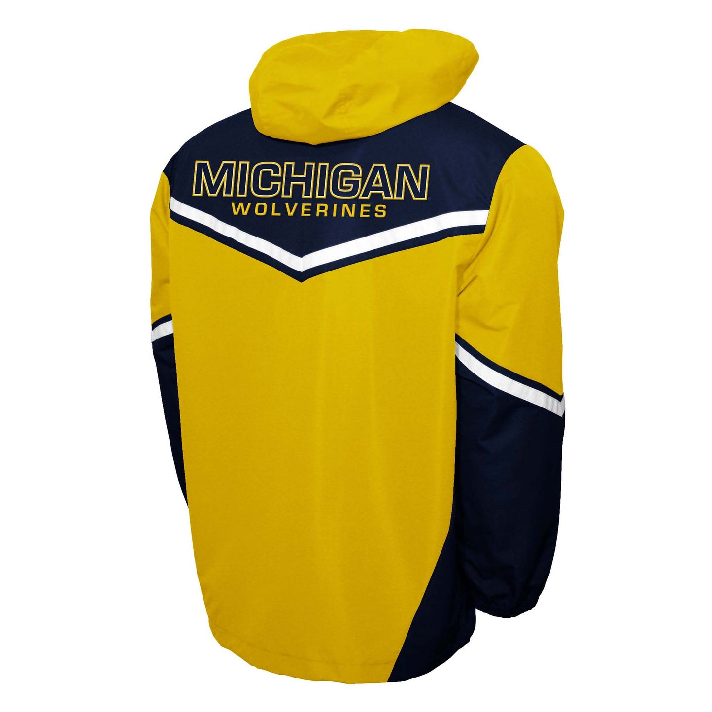 Michigan Wolverines Franchise Club Mens Action Anorak Pullover Lightweight Jacket