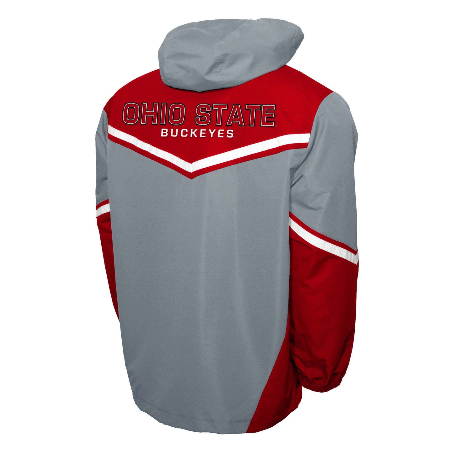 Ohio State Buckeyes Franchise Club Mens Action Anorak Pullover Lightweight Jacket