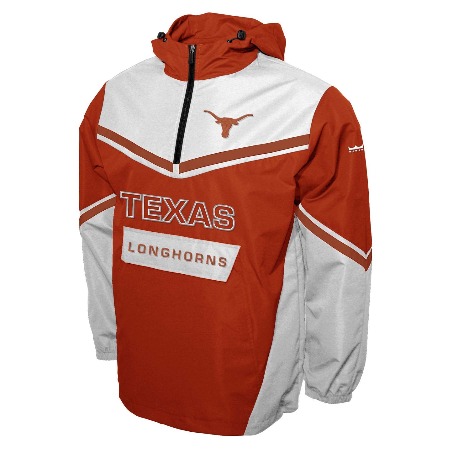 Texas Longhorns Franchise Club Mens Action Anorak Pullover Lightweight Jacket