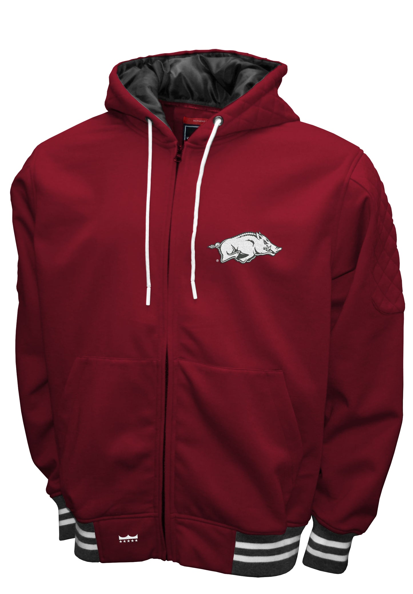 Arkansas Razorbacks Franchise Club Mens Grind Hoodie Jacket