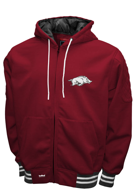 Arkansas Razorbacks Franchise Club Mens Grind Hoodie Jacket