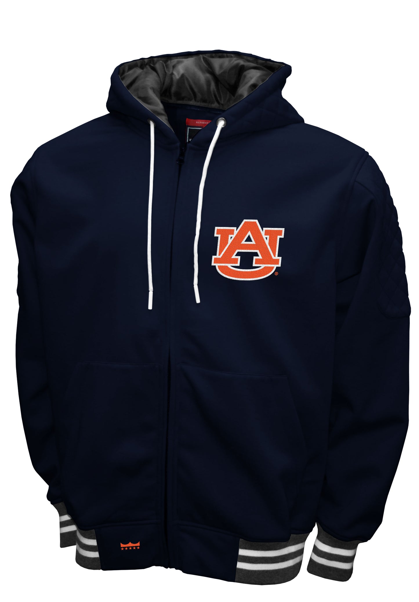Auburn Tigers Franchise Club Mens Grind Hoodie Jacket