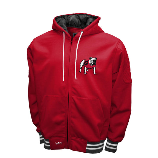 Georgia Bulldogs Franchise Club Mens Grind Hoodie Jacket