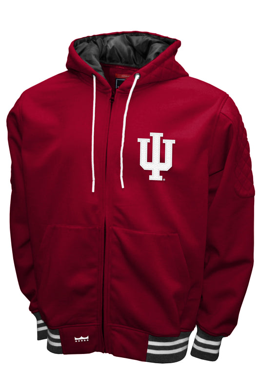Indiana Hoosiers Franchise Club Mens Grind Hoodie Jacket