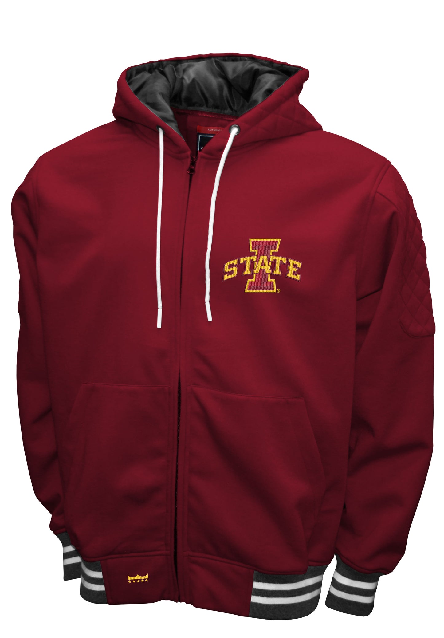 Iowa State Cyclones Franchise Club Mens Grind Hoodie Jacket