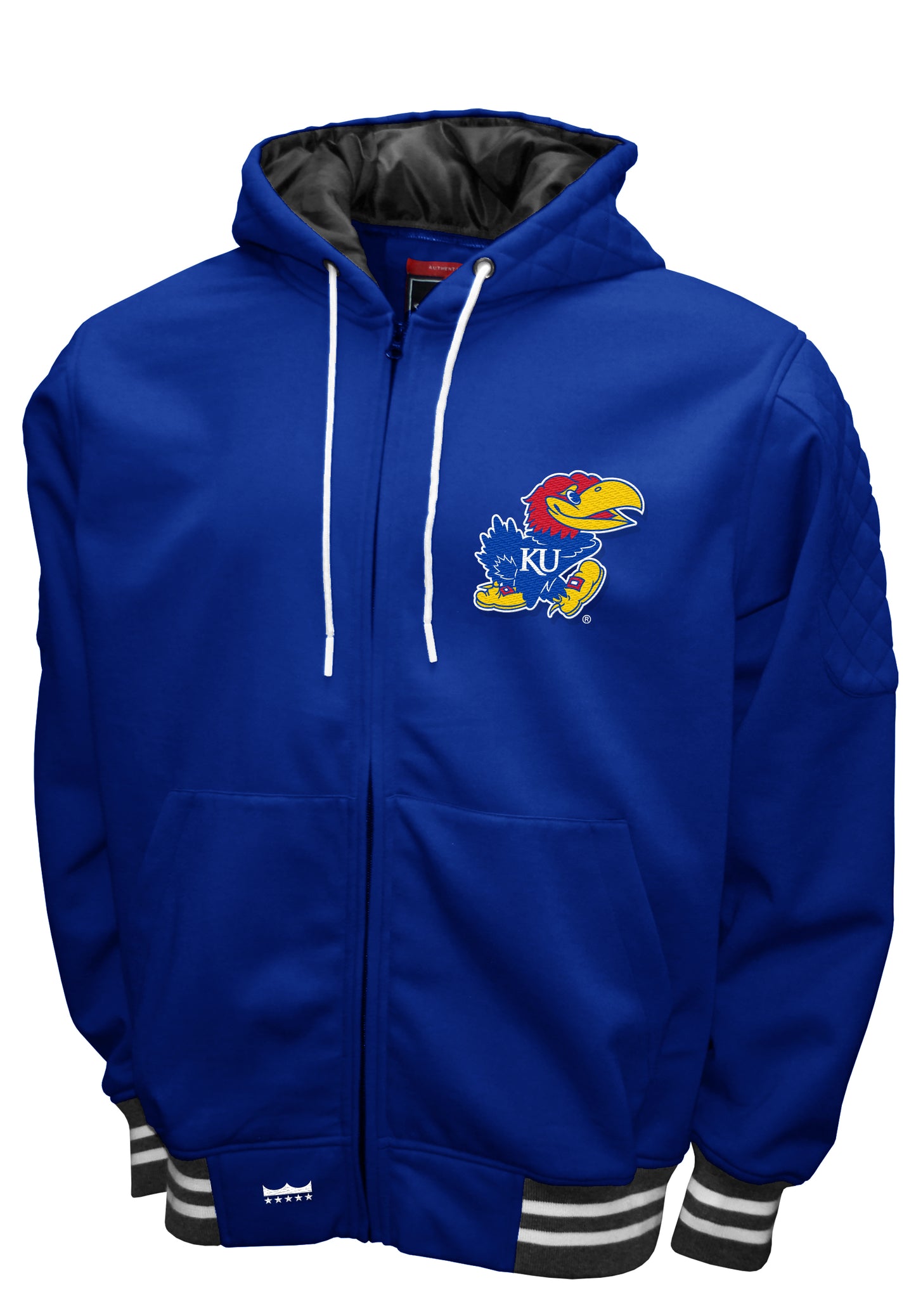 Kansas Jayhawks Franchise Club Mens Grind Hoodie Jacket