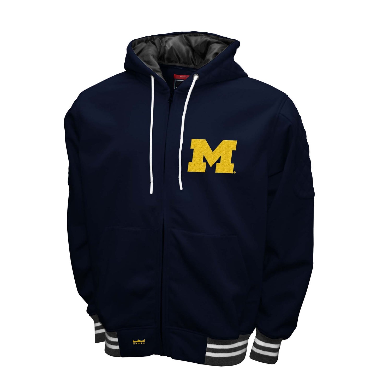 Michigan Wolverines Franchise Club Mens Grind Hoodie Jacket