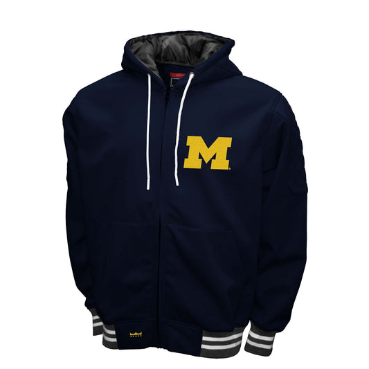 Michigan Wolverines Franchise Club Mens Grind Hoodie Jacket