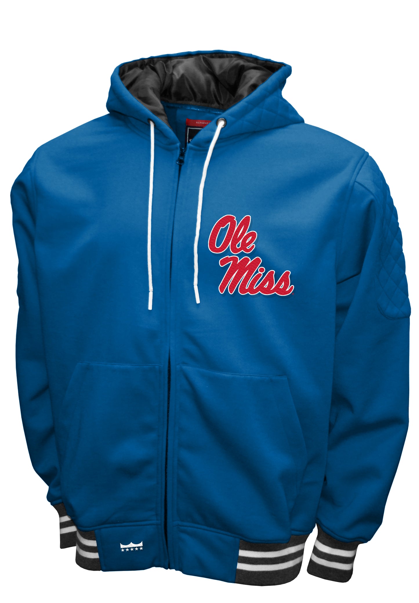 Ole Miss Rebels Franchise Club Mens Grind Hoodie Jacket