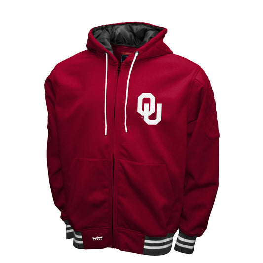 Oklahoma Sooners Franchise Club Mens Grind Hoodie Jacket