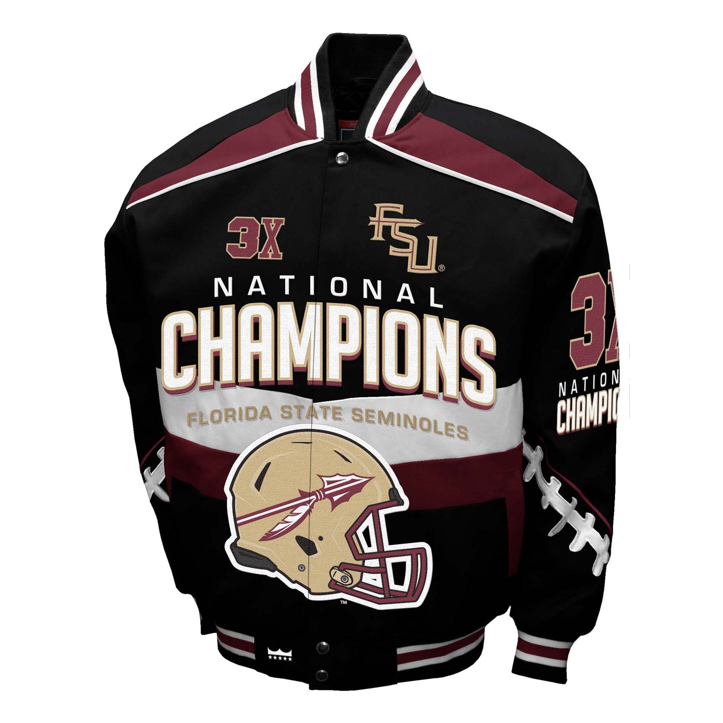 Florida State Seminoles Franchise Club Mens Commemorative Twill Jacket