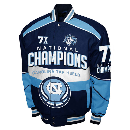 North Carolina Tar Heels Franchise Club Mens Commemorative Twill Jacket