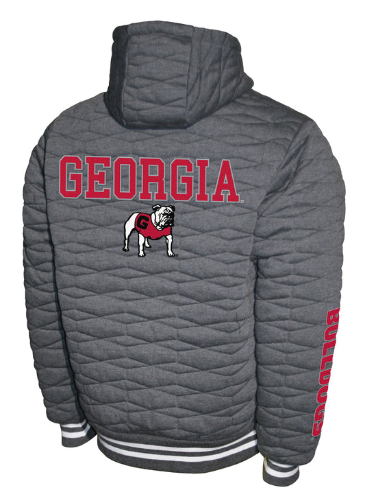 Georgia Bulldogs Franchise Club Mens H-Quilted Jacket