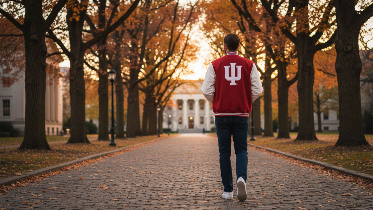 Indiana Hoosiers Franchise Club Varsity Fleece Jacket