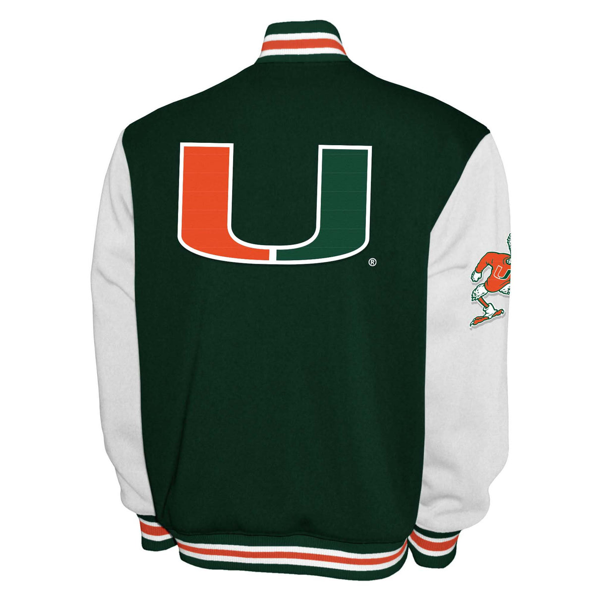 Miami Hurricanes Franchise Club Varsity Fleece Jacket