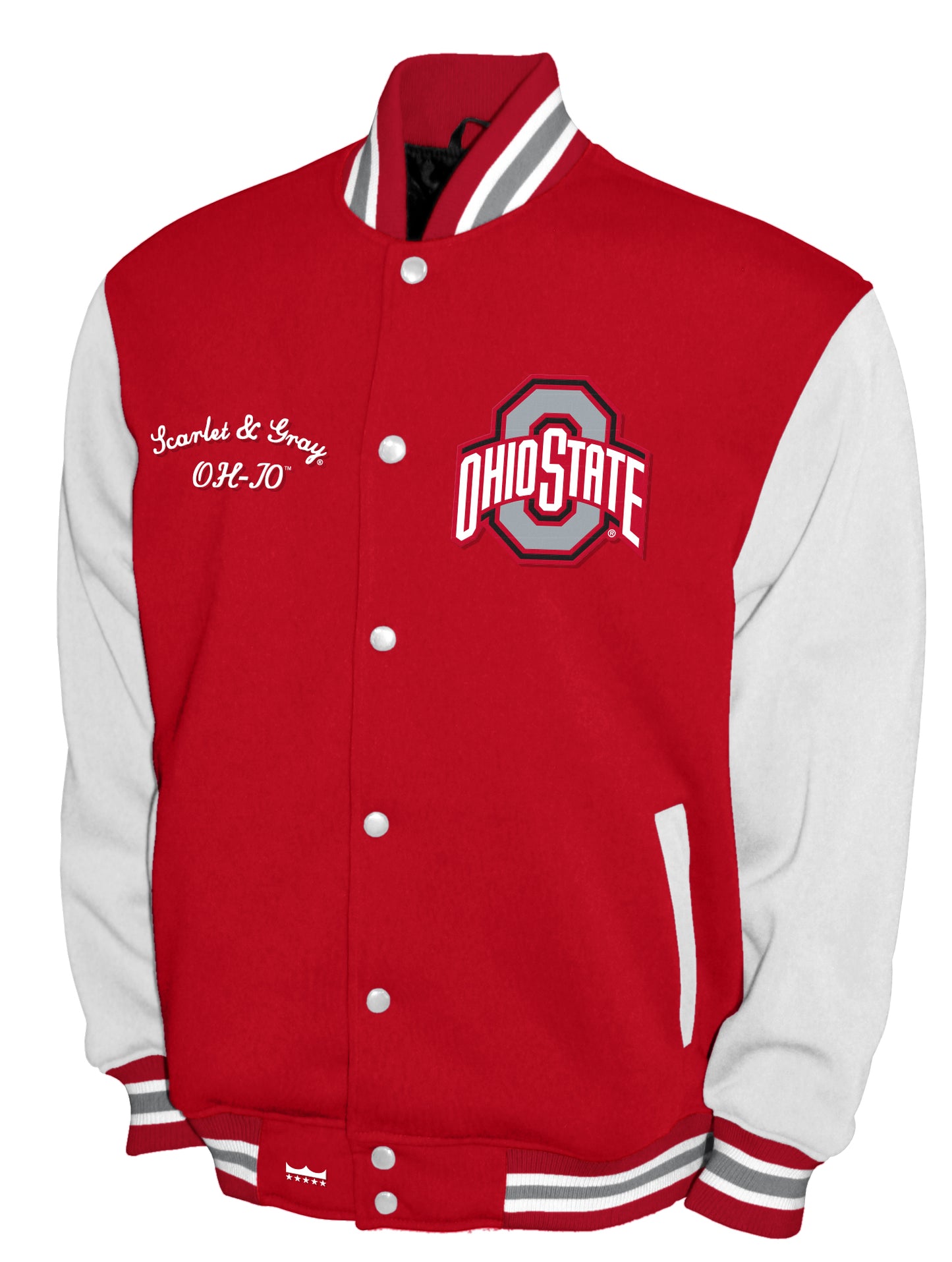 Ohio State Buckeyes Franchise Club Varsity Fleece Jacket