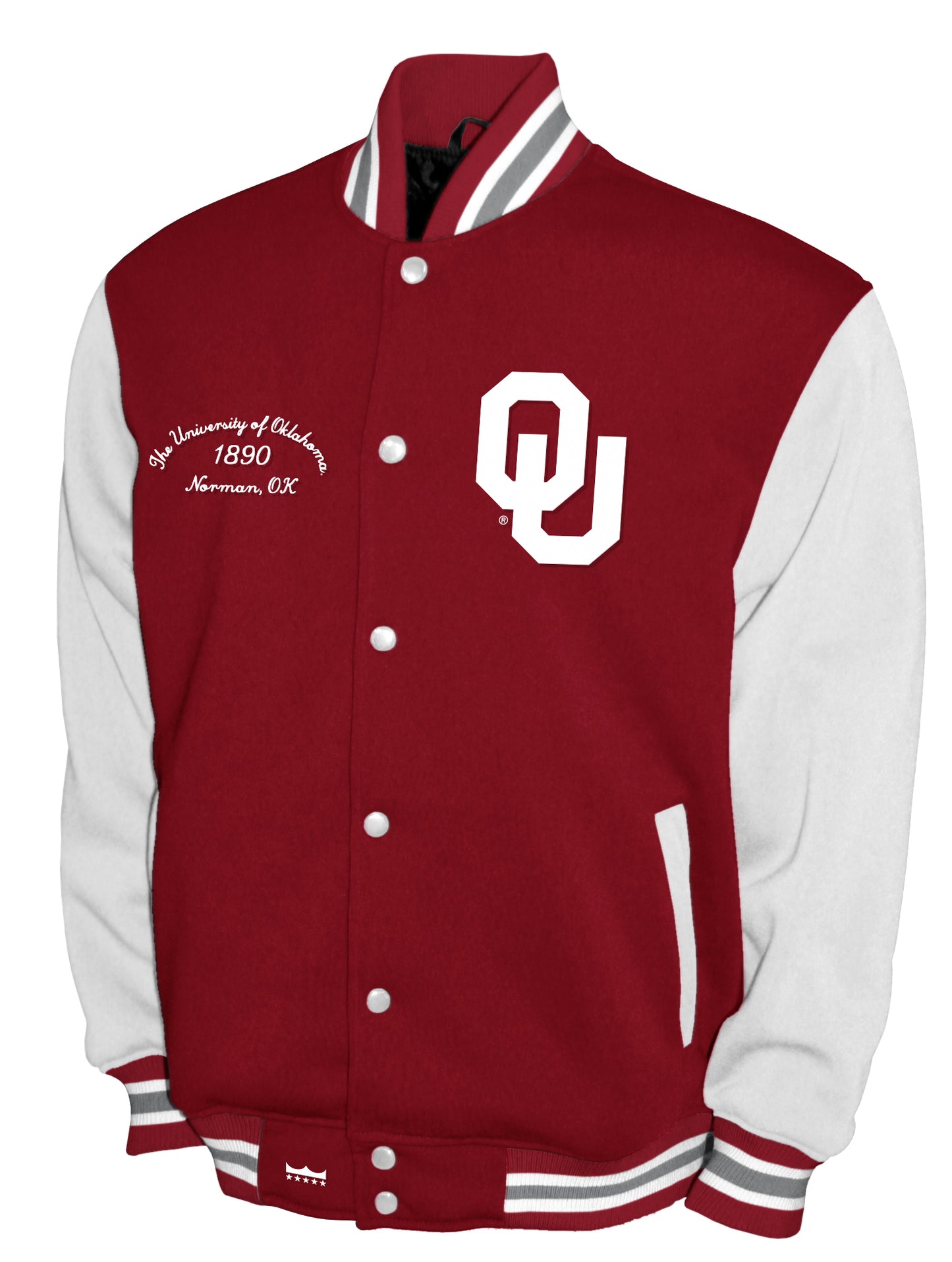 Oklahoma Sooners Franchise Club Varsity Fleece Jacket
