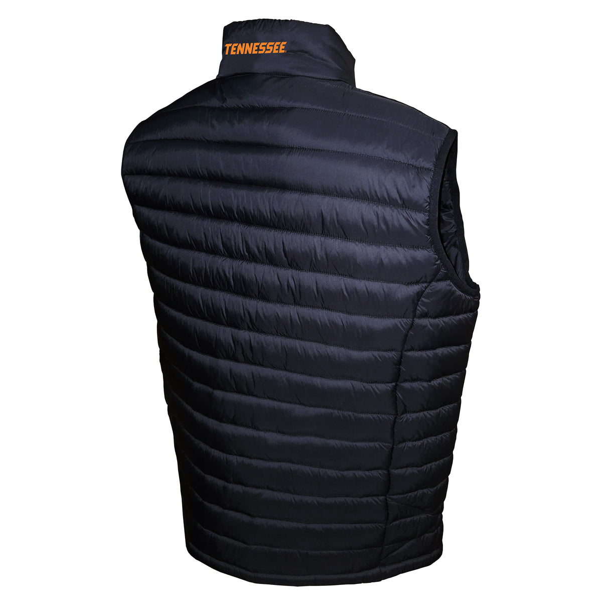 Tennessee Volunteers Franchise Club Mens NCAA Team Packable Vest Black
