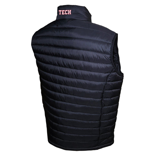 Texas Tech Red Raiders Franchise Club Mens NCAA Team Packable Vest Black