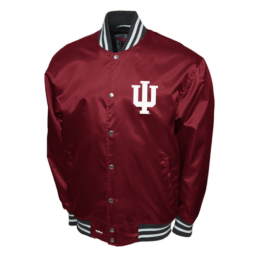 Indiana Hoosiers Mens Franchise Club Classic Satin Jacket