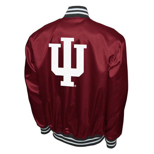 Indiana Hoosiers Mens Franchise Club Classic Satin Jacket