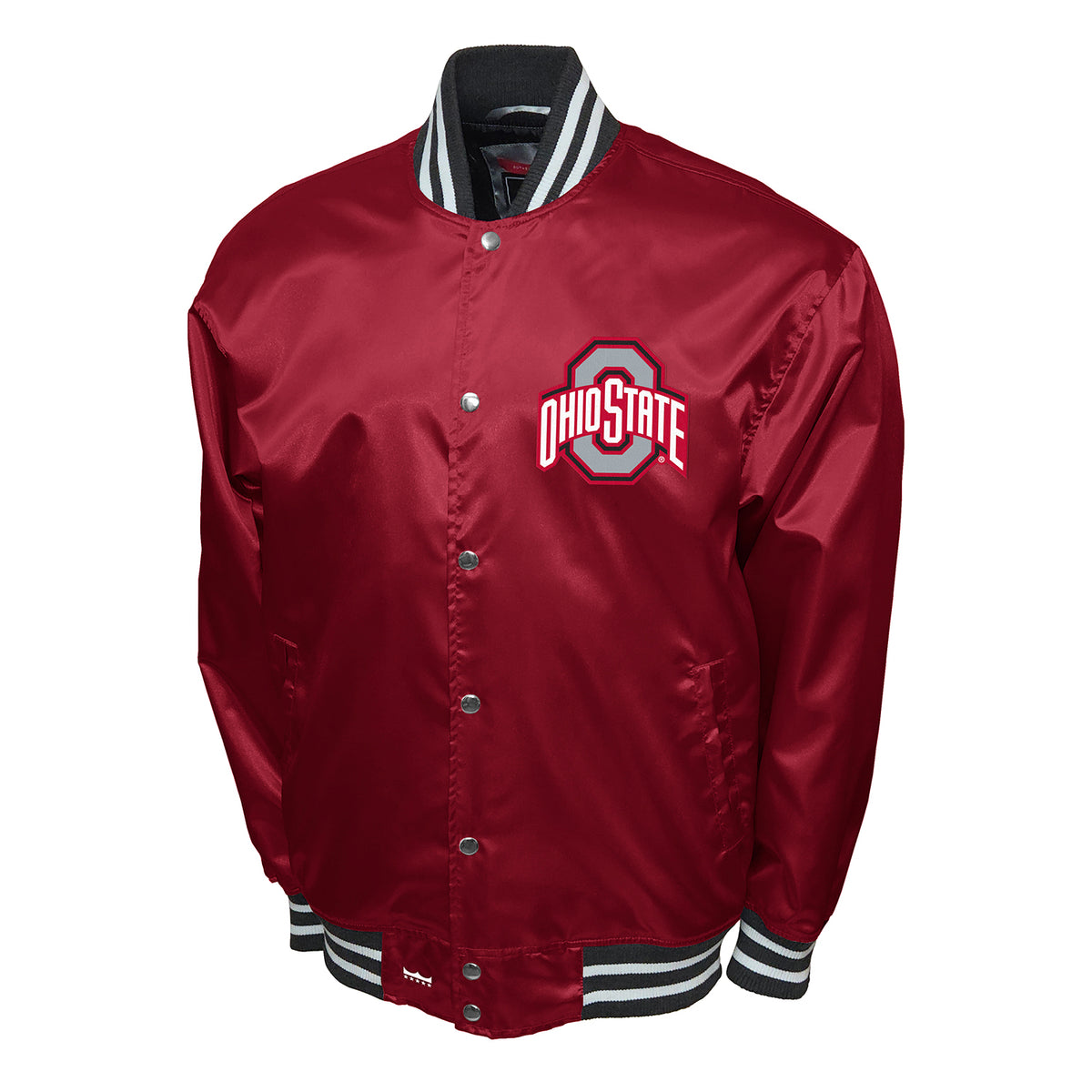 Ohio State Buckeyes Mens Franchise Club Classic Satin Jacket