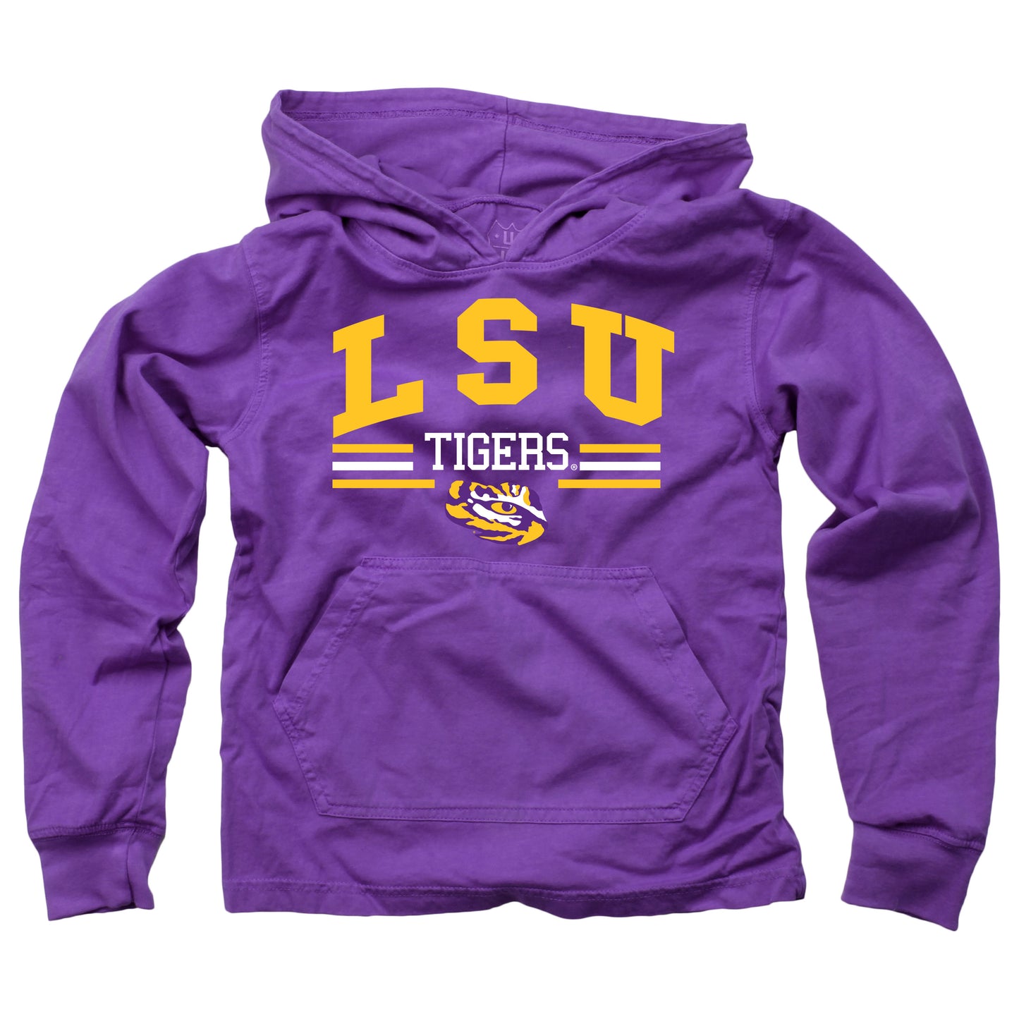 LSU Tigers Wes and Willy Toddler Long Sleeve Hooded T-Shirt