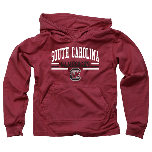 South Carolina Gamecocks Wes and Willy Little Boys Long Sleeve Hooded T-Shirt