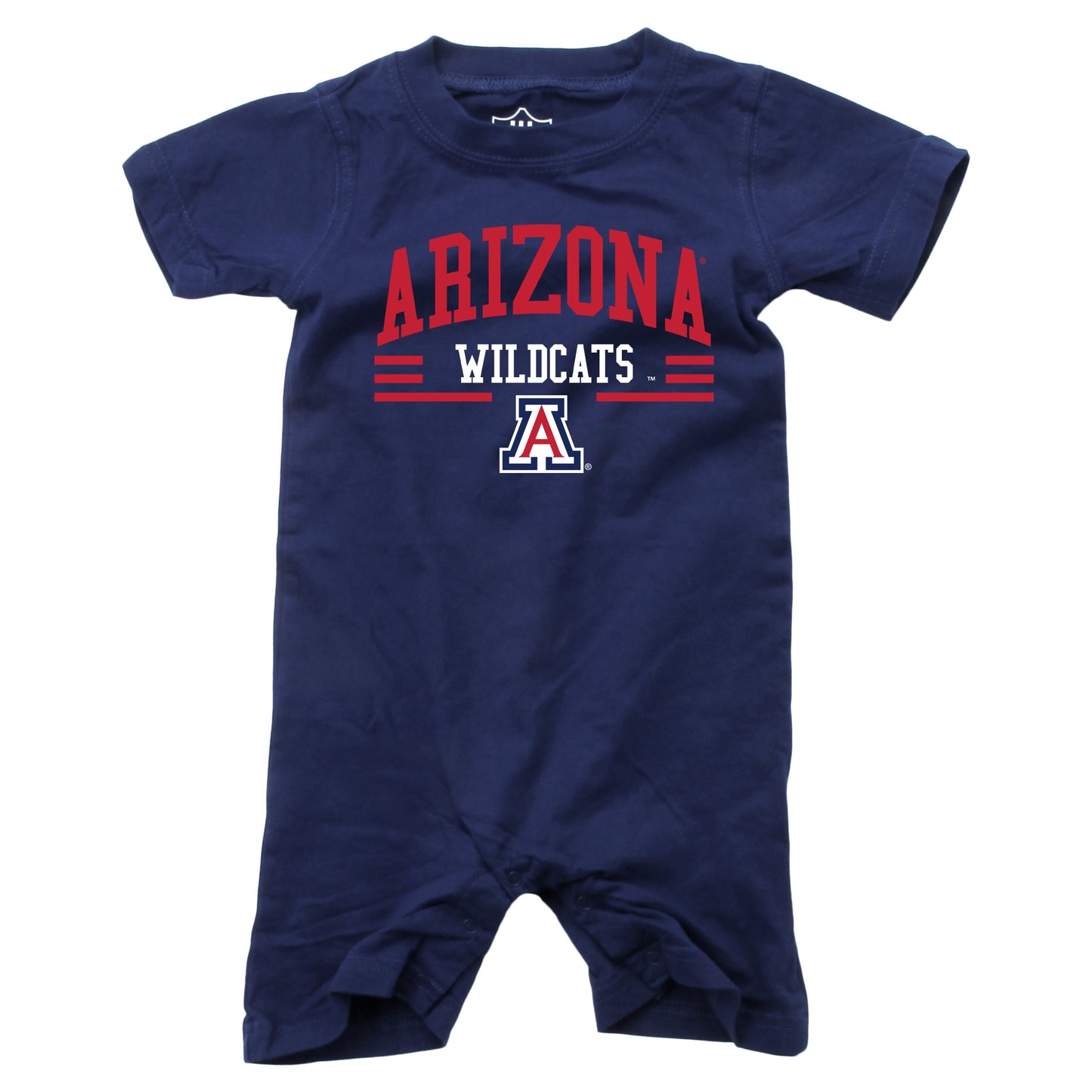 Arizona Wildcats Wes and Willy Baby College Team Shorts Romper