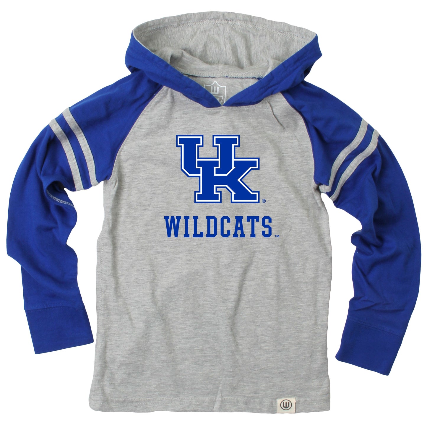 Kentucky Wildcats Wes and Willy Toddler Long Sleeve Hooded T-Shirt Striped