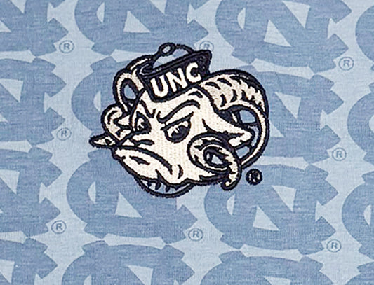 North Carolina Tar Heels Wes and Willy Infant and Toddler All Over Team Logo Outfit