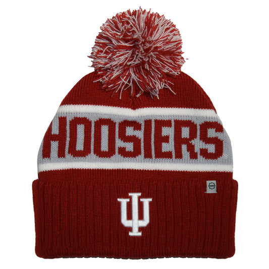 Indiana Hoosiers Franchise Club Unisex Warrior Knit Hat with Pom