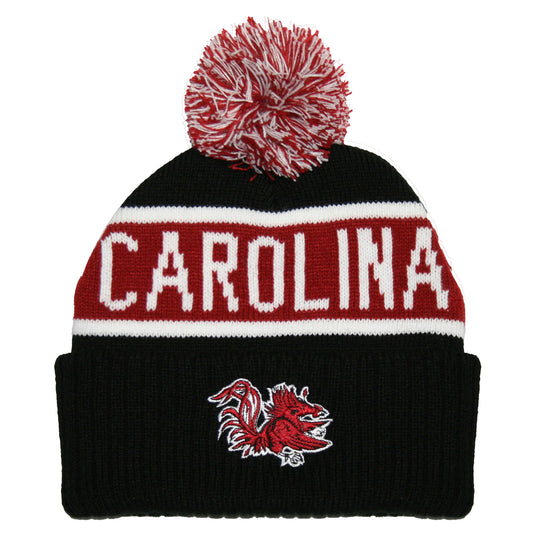 South Carolina Gamecocks Franchise Club Unisex Warrior Knit Hat with Pom