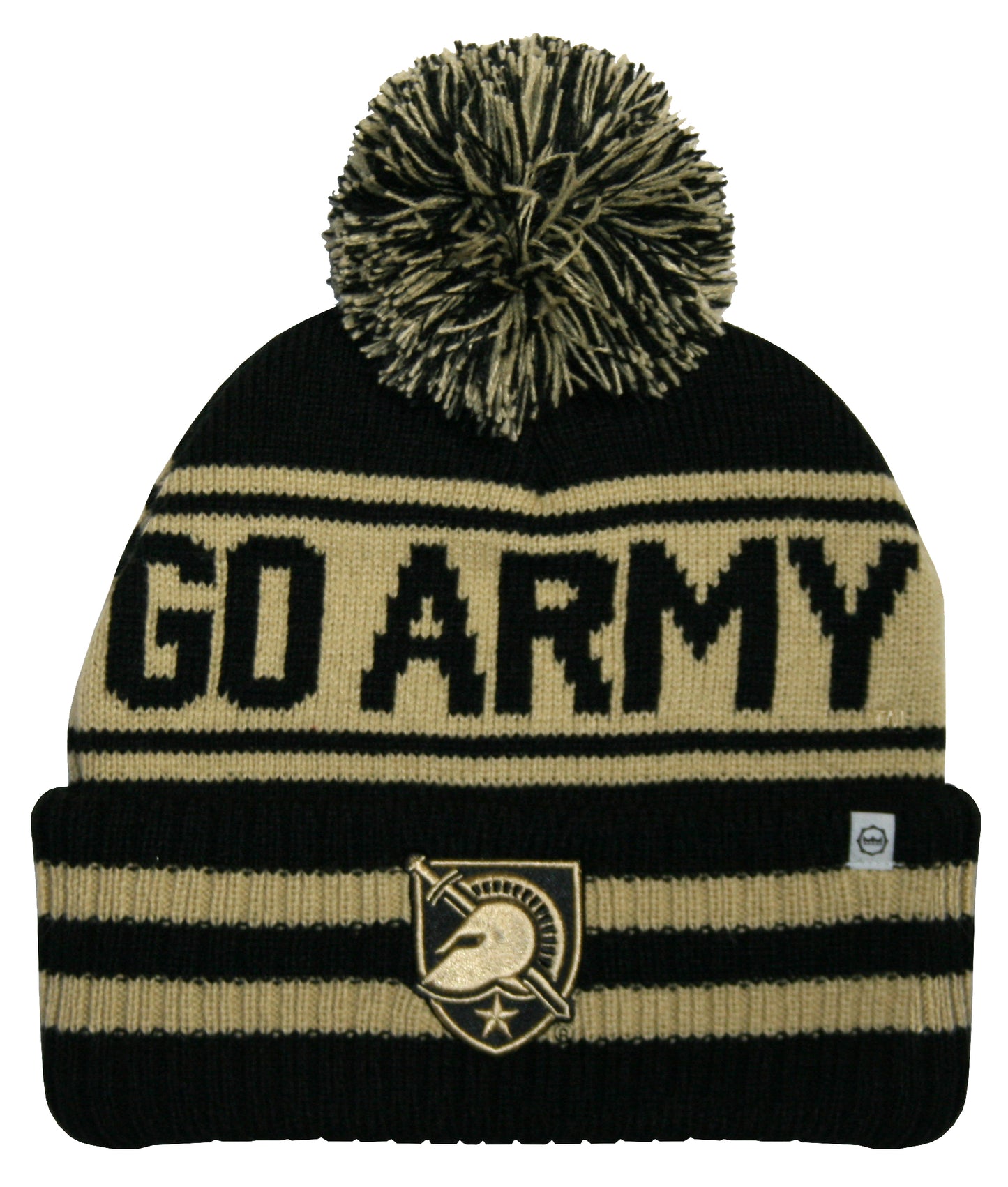 Army Black Knights Franchise Club Unisex Rally Cry Knit Hat with Pom