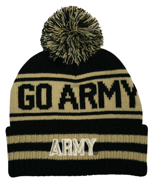 Army Black Knights Franchise Club Unisex Rally Cry Knit Hat with Pom