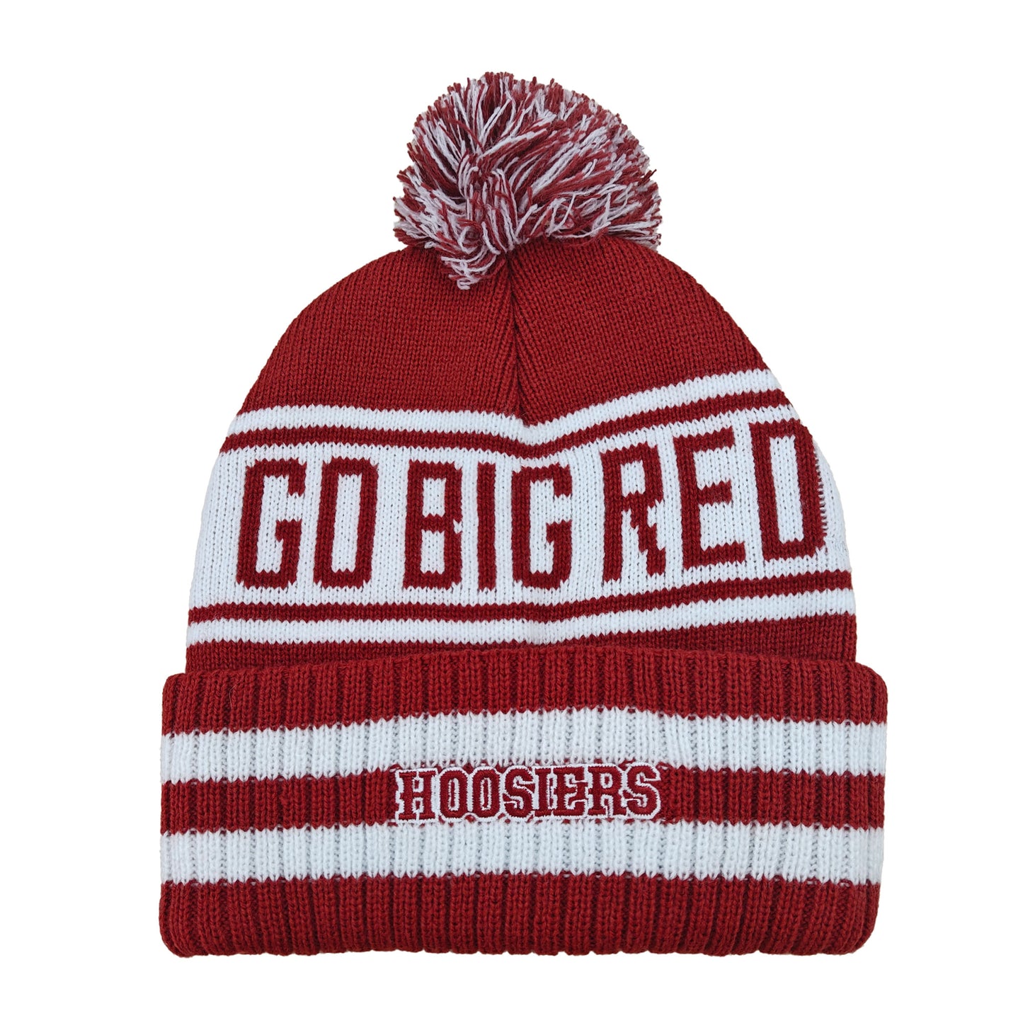 Indiana Hoosiers Franchise Club Unisex Rally Cry Knit Hat with Pom