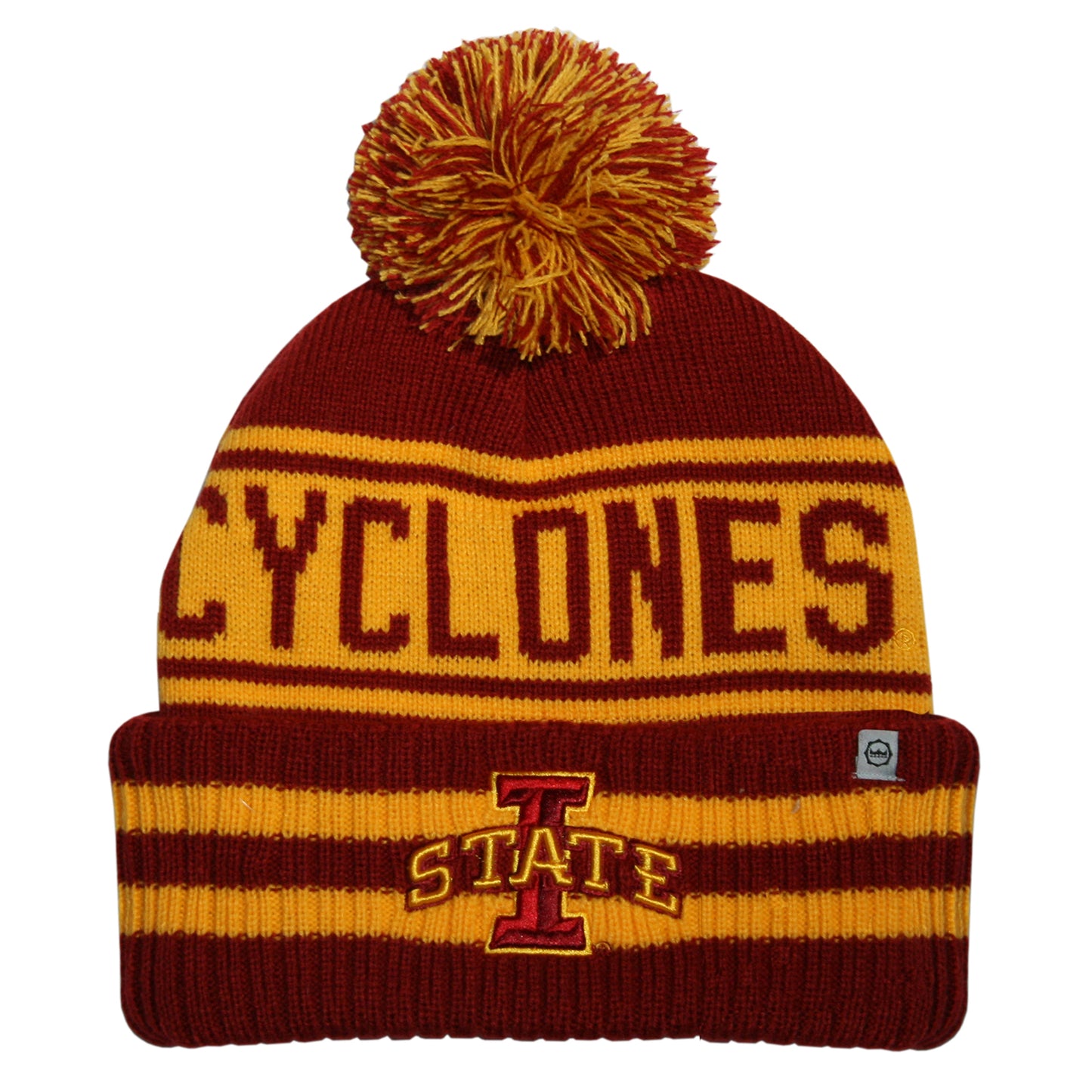 Iowa State Cyclones Franchise Club Unisex Rally Cry Knit Hat with Pom