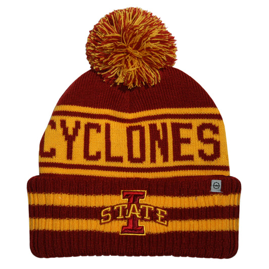 Iowa State Cyclones Franchise Club Unisex Rally Cry Knit Hat with Pom