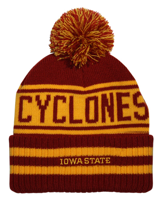 Iowa State Cyclones Franchise Club Unisex Rally Cry Knit Hat with Pom