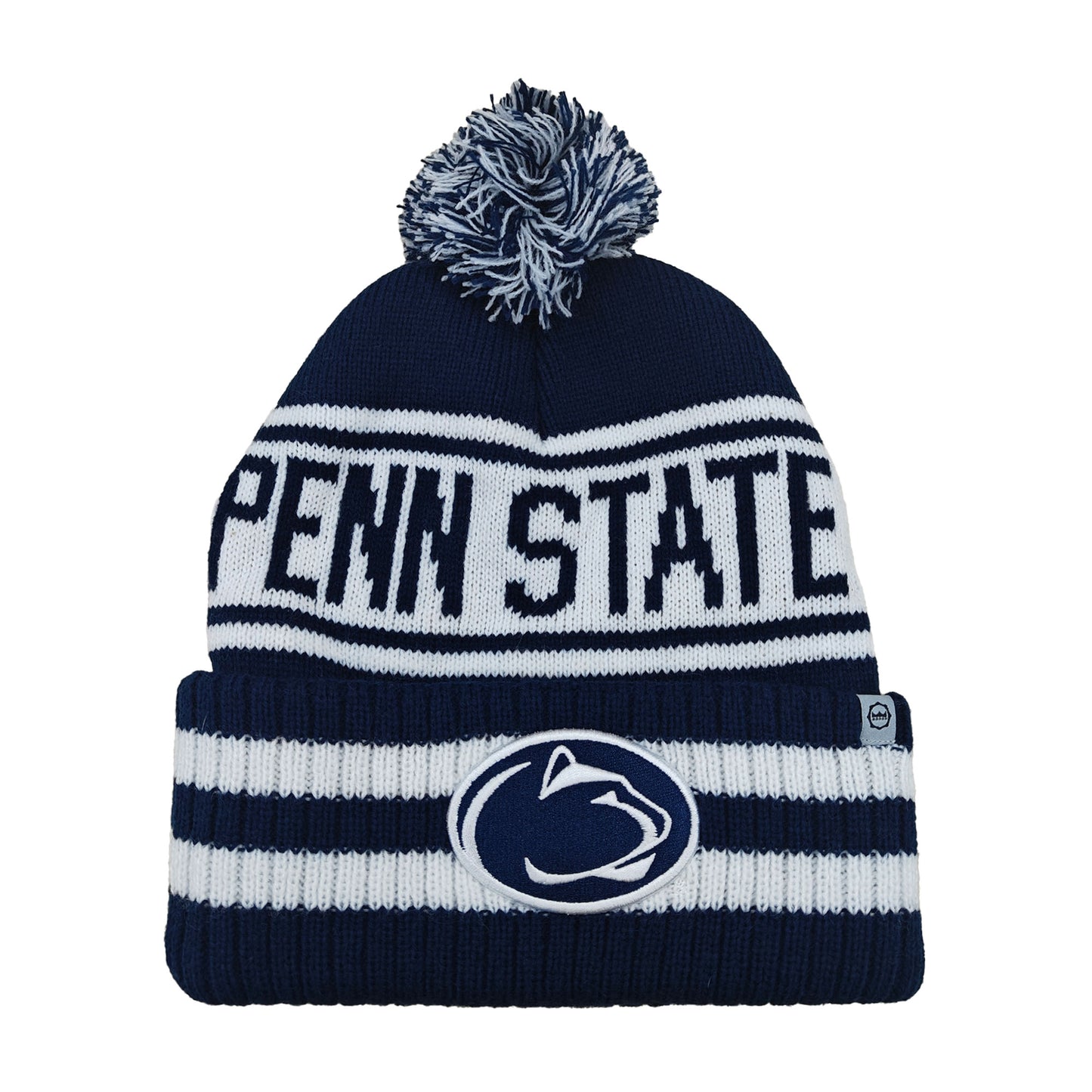 Penn State Nittany Lions Franchise Club Unisex Rally Cry Knit Hat with Pom